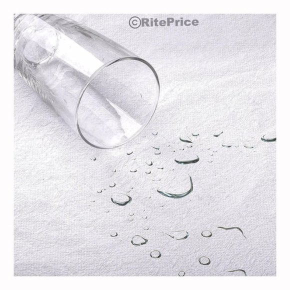 Vinyl Mattress Protector-Waterproof & Dust Mite Proof Durable Cover- Queen Size - Picture 5 of 11